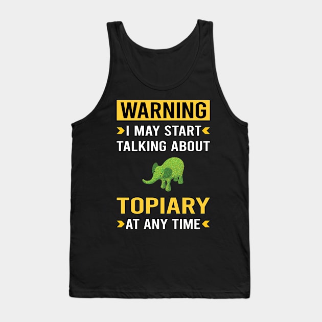 Warning Topiary Tank Top by Good Day